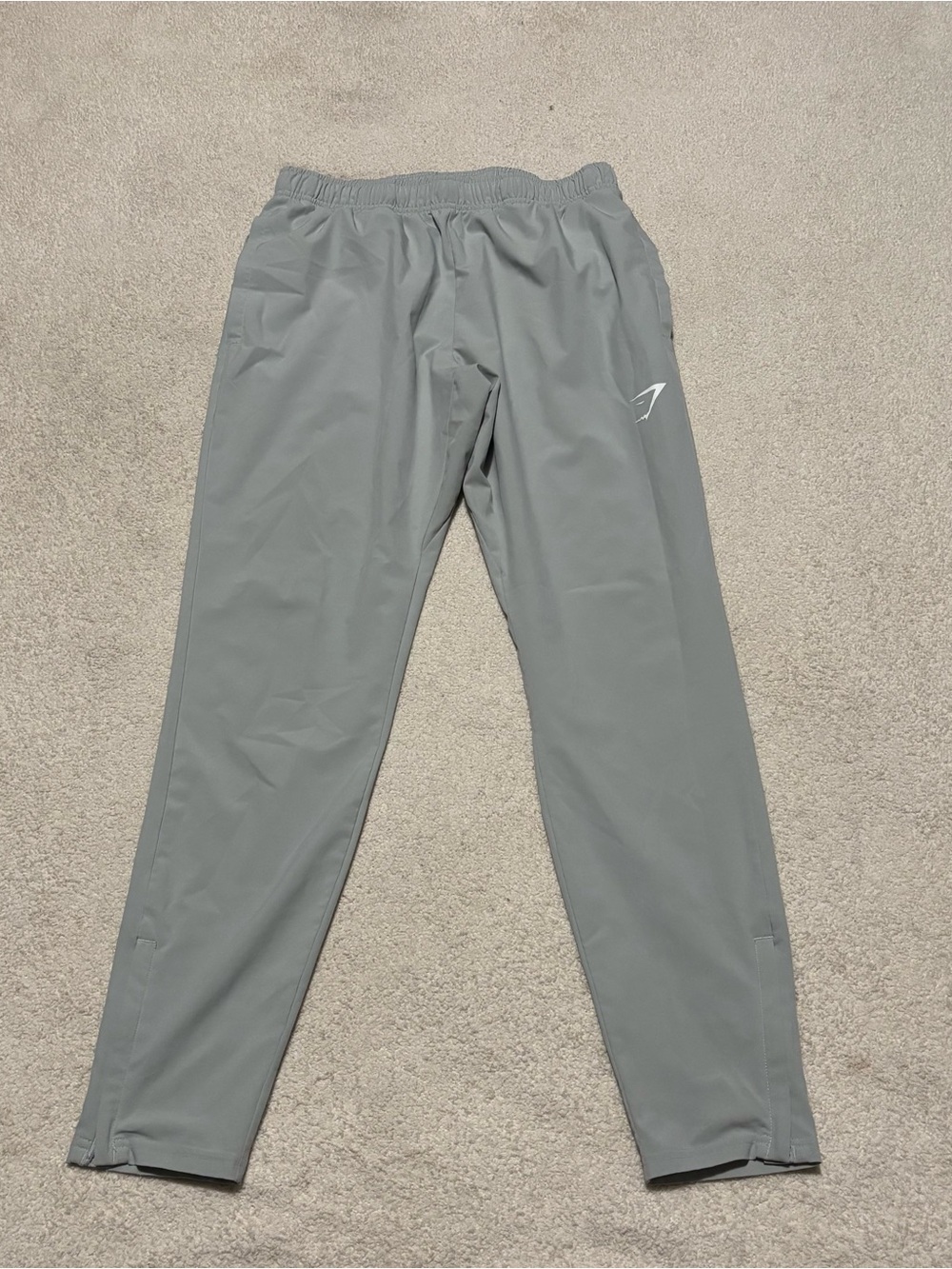 Gymshark Men’s Track Joggers - Light Gray